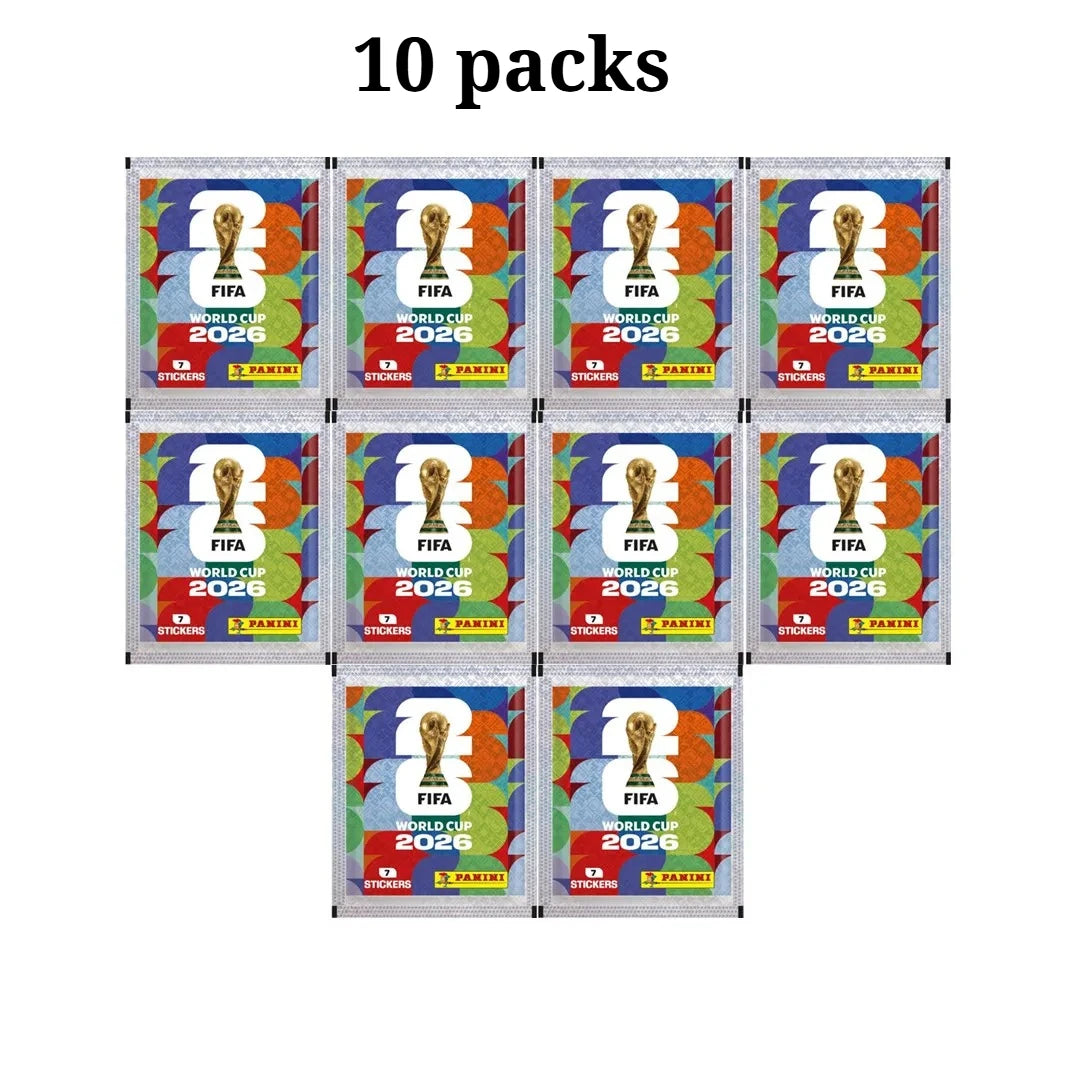 2026 Genuine Panini World Cup Sticker Pack & Album Limited Edition Soccer Memorabilia Set Collection Football Souvenir Gift
