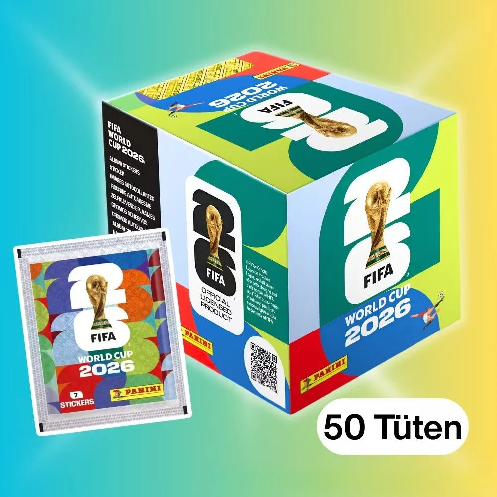 2026 Genuine Panini World Cup Sticker Pack & Album Limited Edition Soccer Memorabilia Set Collection Football Souvenir Gift