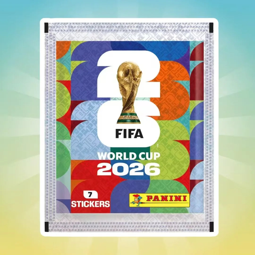 2026 Genuine Panini World Cup Sticker Pack & Album Limited Edition Soccer Memorabilia Set Collection Football Souvenir Gift